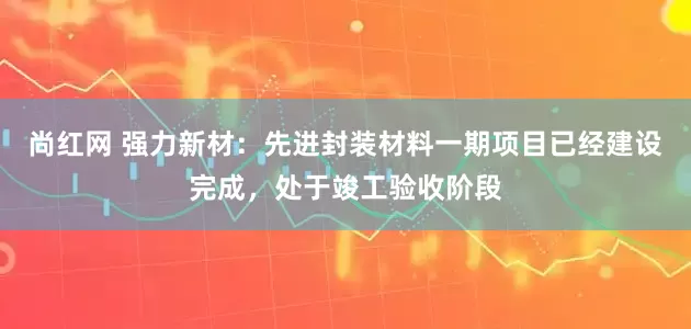 尚红网 强力新材：先进封装材料一期项目已经建设完成，处于竣工验收阶段