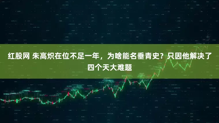 红股网 朱高炽在位不足一年，为啥能名垂青史？只因他解决了四个天大难题