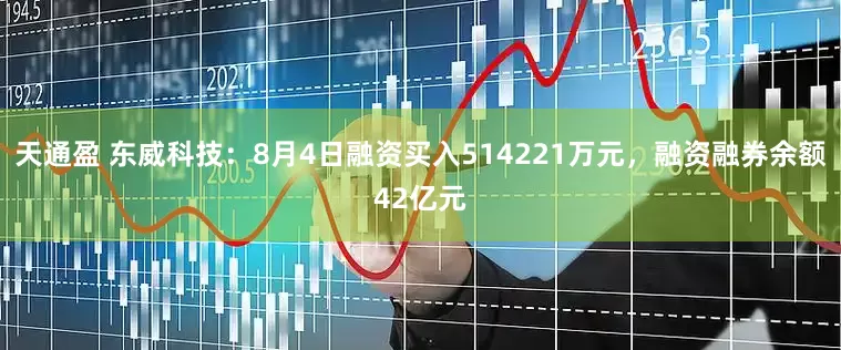 天通盈 东威科技：8月4日融资买入514221万元，融资融券余额42亿元